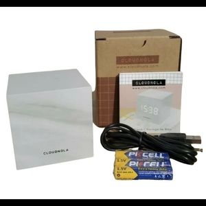 NIB! Cloudnola block clock!